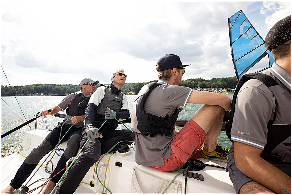 J70 - WOODLAND, 12.06.2021 Segelboot; Segeln; Woodland; Spinnaker; J70; Sorpesee; Sauerland